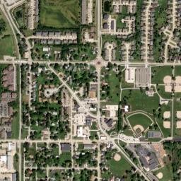 North Liberty map(satellite map)