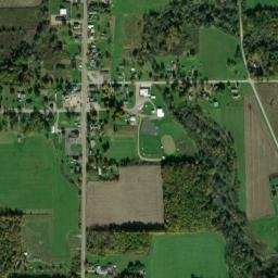 Pierpont Ohio High Resolution Satellite Map