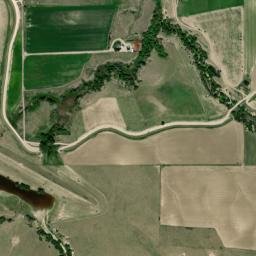 185122-185592 Peaceful Valley Road, Gering High Resolution Satellite Map