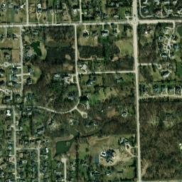7951-7999 Drew Avenue, Illinois and Michigan Canal High Resolution Satellite Map