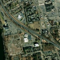 Hockanum Connecticut High Resolution Satellite Map