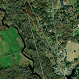 Perkins Corner Connecticut High Resolution Satellite Map
