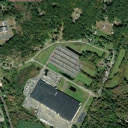 Wauregan Station Connecticut High Resolution Satellite Map