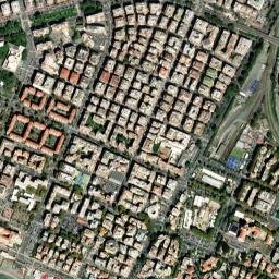 Lido di Ostia map(satellite map)