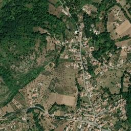 Fumone map(satellite map)