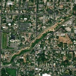 100-198 North 200 East, Logan, UT 84321 High Resolution Satellite Map