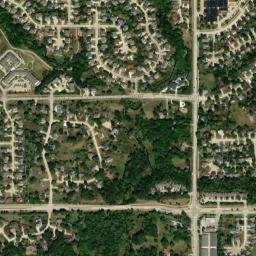 205 Southwest Irvinedale Drive, Ankeny, IA High Resolution Satellite Map