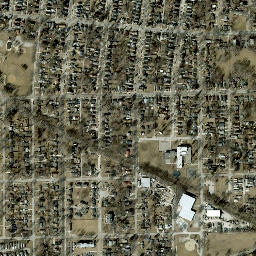 1169 Fifth St Aurora IL 60505 High Resolution Satellite Map