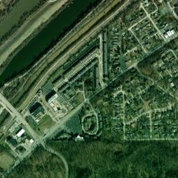 104 North Oakwood Avenue, Illinois and Michigan Canal Satellite Map