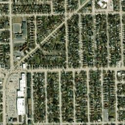 Burbank map(satellite map)