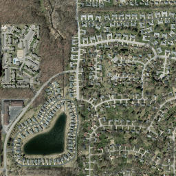 52510-52540 Emmons Road, South Bend, IN High Resolution Satellite Map