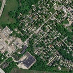 Grand River Ohio High Resolution Satellite Map