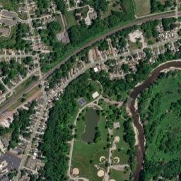 Avery Terrace Ohio High Resolution Satellite Map