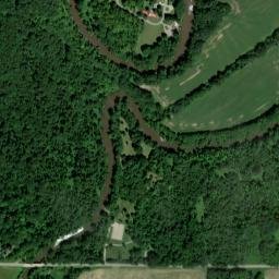 Cold Springs Ohio High Resolution Satellite Map