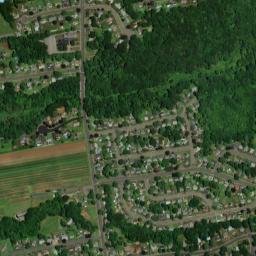 Forbes Village Connecticut High Resolution Satellite Map
