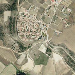 Urueña map(satellite map)