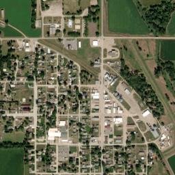 216 5th Street Howells NE 68641 America High Resolution Satellite Map