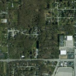 Satellite view of Juday Creek Golf Course