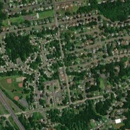 Welles Village Connecticut High Resolution Satellite Map