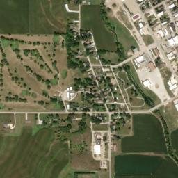 100-198 Broadway Street, Audubon, IA  High Resolution Satellite Map