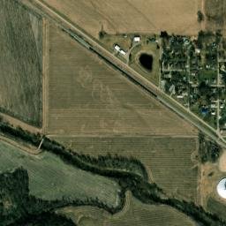 778 Railroad Street, Kellogg, IA 50135 High Resolution Satellite Map