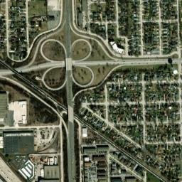 South Harlem Avenue & U.S. 20, Illinois and Michigan Cana Satellite Map