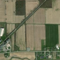 Champion Ohio High Resolution Satellite Map