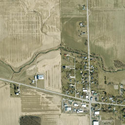 Berkey Ohio High Resolution Satellite Map