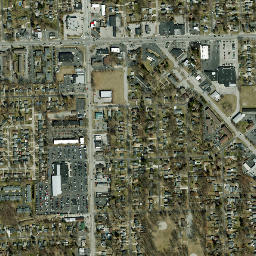 Trilby Ohio High Resolution Satellite Map