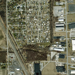 Alexis Addition Ohio High Resolution Satellite Map