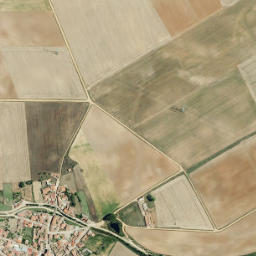 San Cebrián de Castro map(satellite map)
