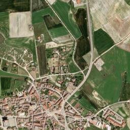 Fuensaldaña map(satellite map)