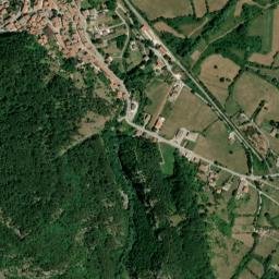 Carovilli map(satellite map)