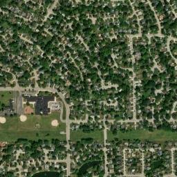 Boulder Hill map(satellite map)