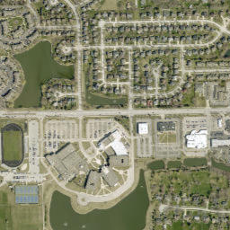 2360 95th Street, Naperville, IL 60564, USA High Resolution Satellite Map