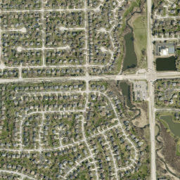 1111 Bards Ave Naperville IL 60564 High Resolution Satellite Map