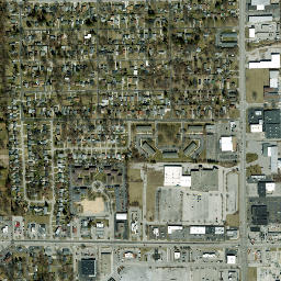 Mellwood Ohio High Resolution Satellite Map