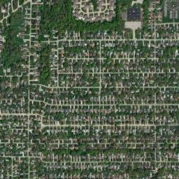 Salida Beach Ohio High Resolution Satellite Map