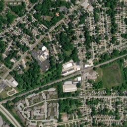 West Walnut Estates Ohio High Resolution Satellite Map