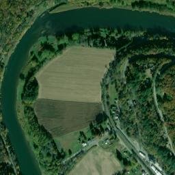 Cochecton New York High Resolution Satellite Map