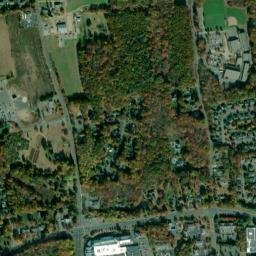Bensted Corner Connecticut High Resolution Satellite Map