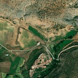 Calatañazor map(satellite map)