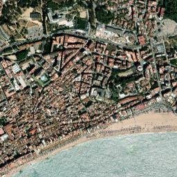 Lloret de Mar map(satellite map)