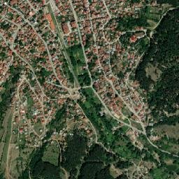 Berovo map(satellite map)