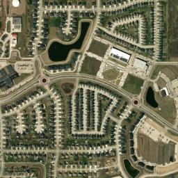 Satellite view of Johnson Ridge Golf Course