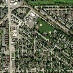 Chicago Ridge map(satellite map)