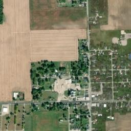 Lyons Ohio High Resolution Satellite Map