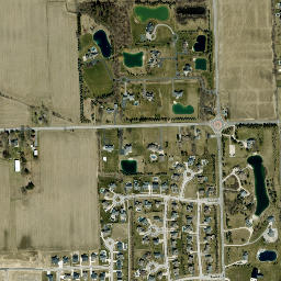 Mitchaw Ohio High Resolution Satellite Map