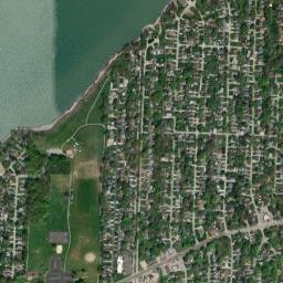 Arrowhead Beach Ohio High Resolution Satellite Map