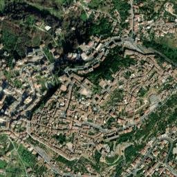 Ferentino map(satellite map)